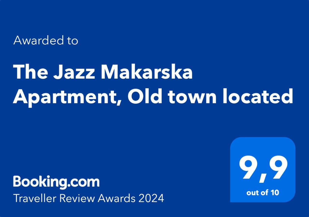 The Jazz Makarska Apartment, Old Town Located,Free Parking Kültér fotó